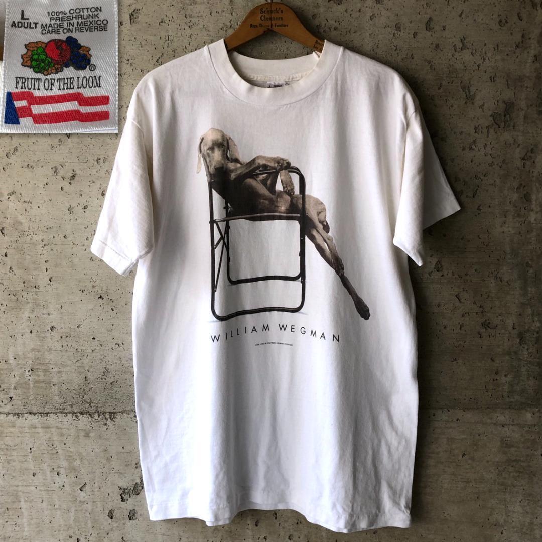 Vintage 90s William Wegman Tシャツ VINTAGE 90s XL Art Tee -William