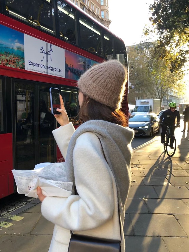 (予約) ounce / Lily alpaca half coat 3color