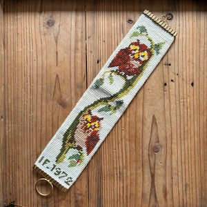 フクロウたちの壁飾り