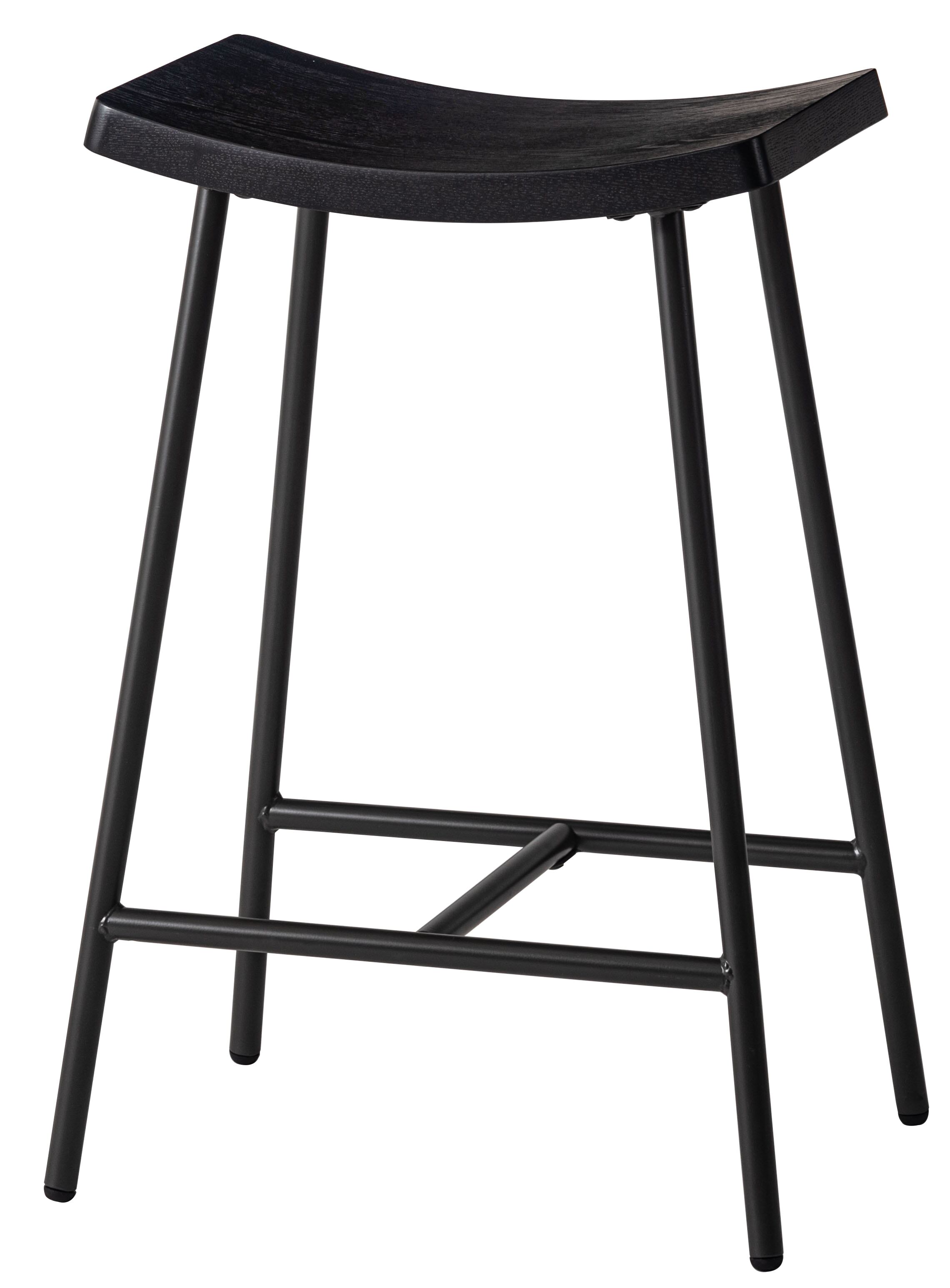 カウンタースツール バーチェア 天然木 曲線 約W44cm【PC-787】
