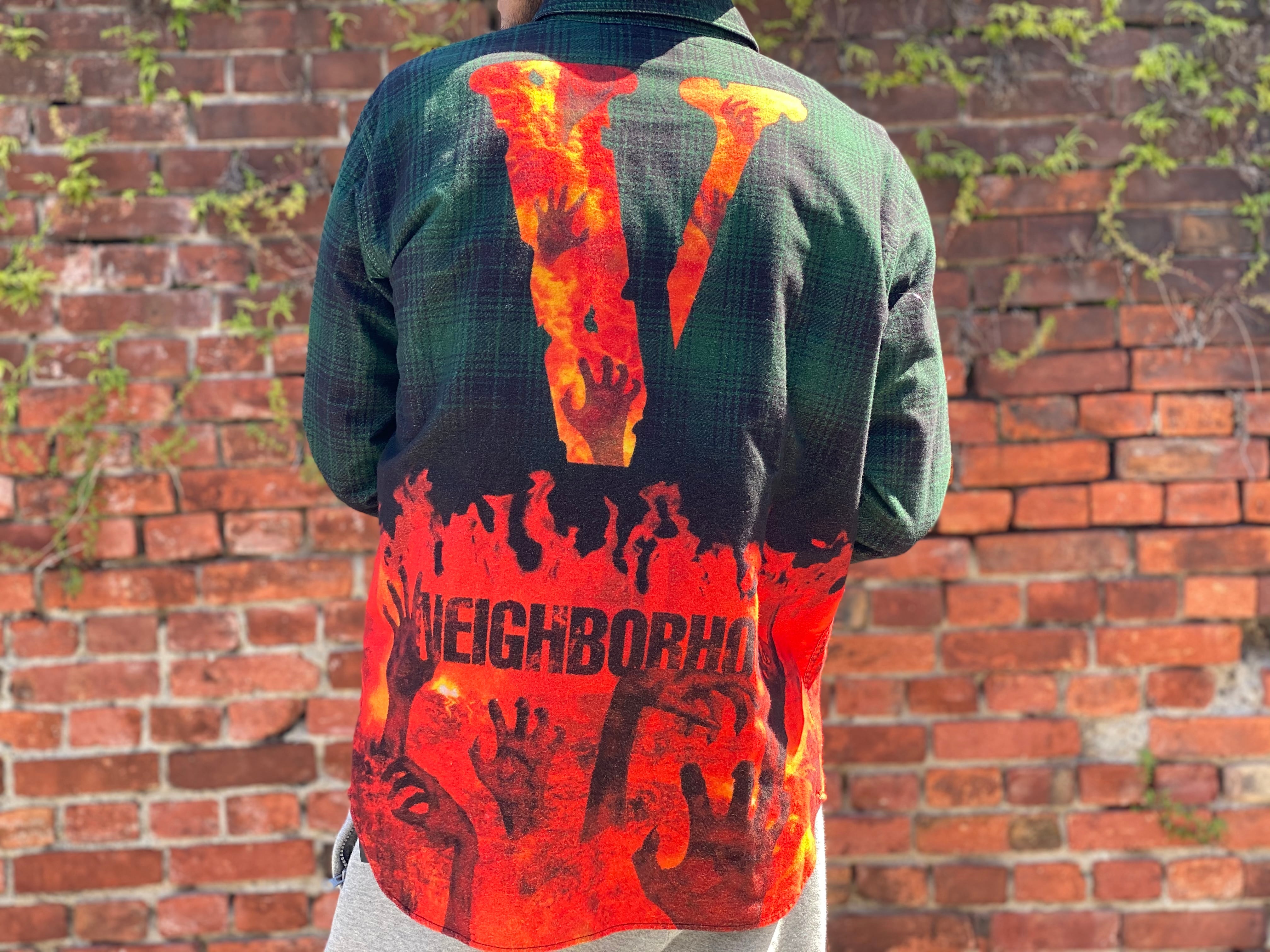 トップスXL 黒 NEIGHBORHOOD × VLONE