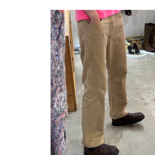 Levi's 501 00s KhakiStraightDenimPants