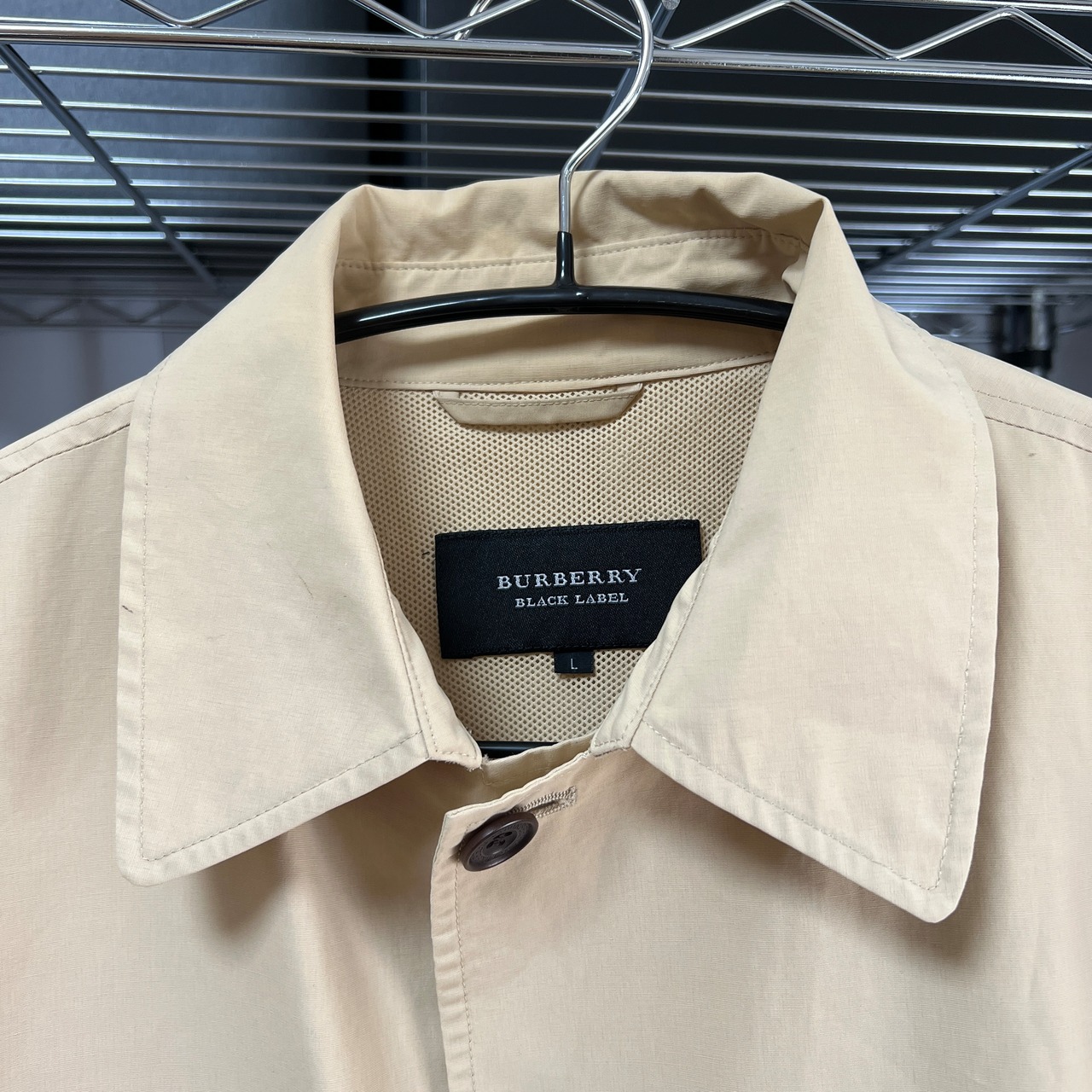 BURBERRY ナイロン ジャケット SIZE L ベージュ A-11341