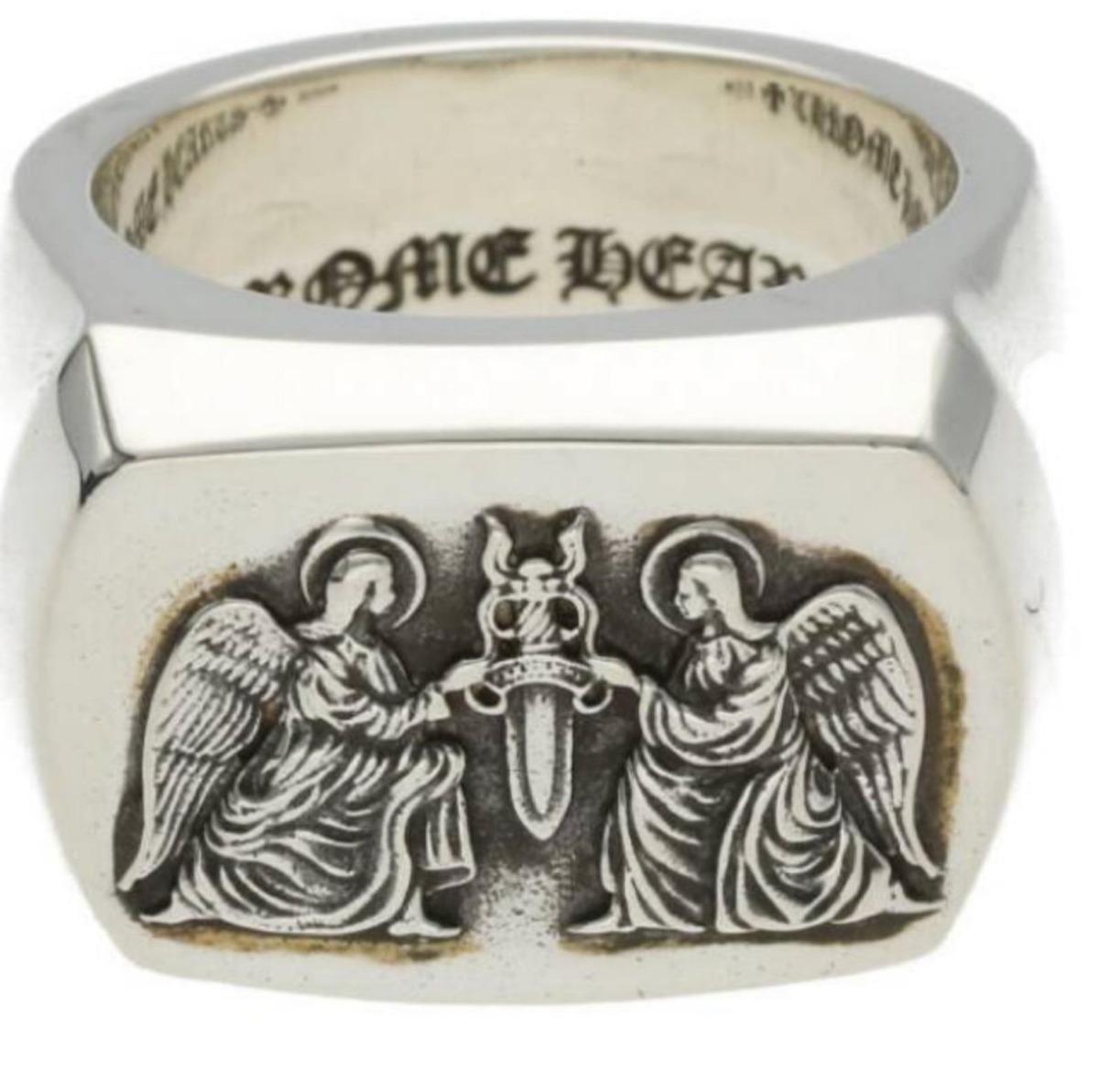 CHROME HEARTS クロムハーツ BIG PJ ANGEL ビッグ エンジェル リング 