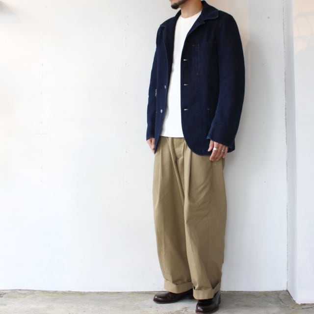 Soundman Birmingham 刺子カバーオールジャケット (Indigo Soundman Birmingham 刺子カバーオールジャケット (Indigo
