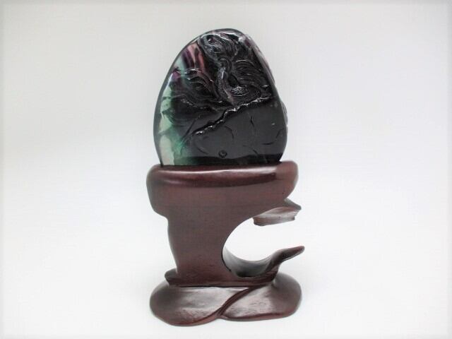 レア品　フローライト龍