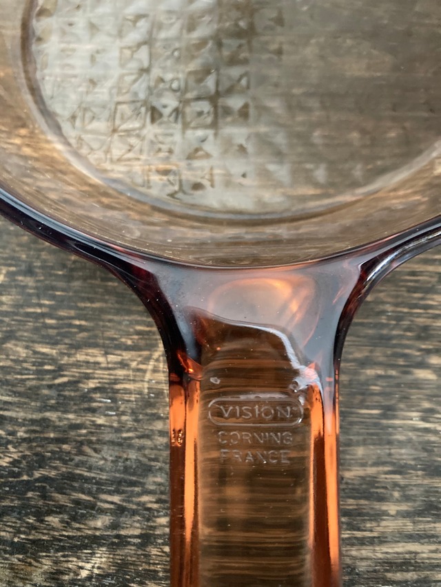 pyrexの/耐熱ガラスフライパン