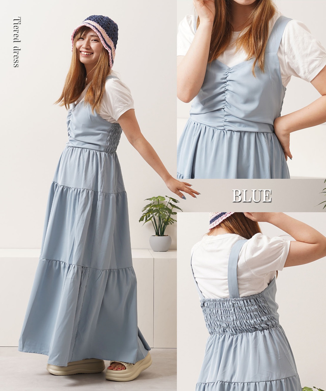 ◆ティアード ワンピース◆tr-1500523