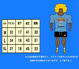 ナイロンショーツ　ブラック