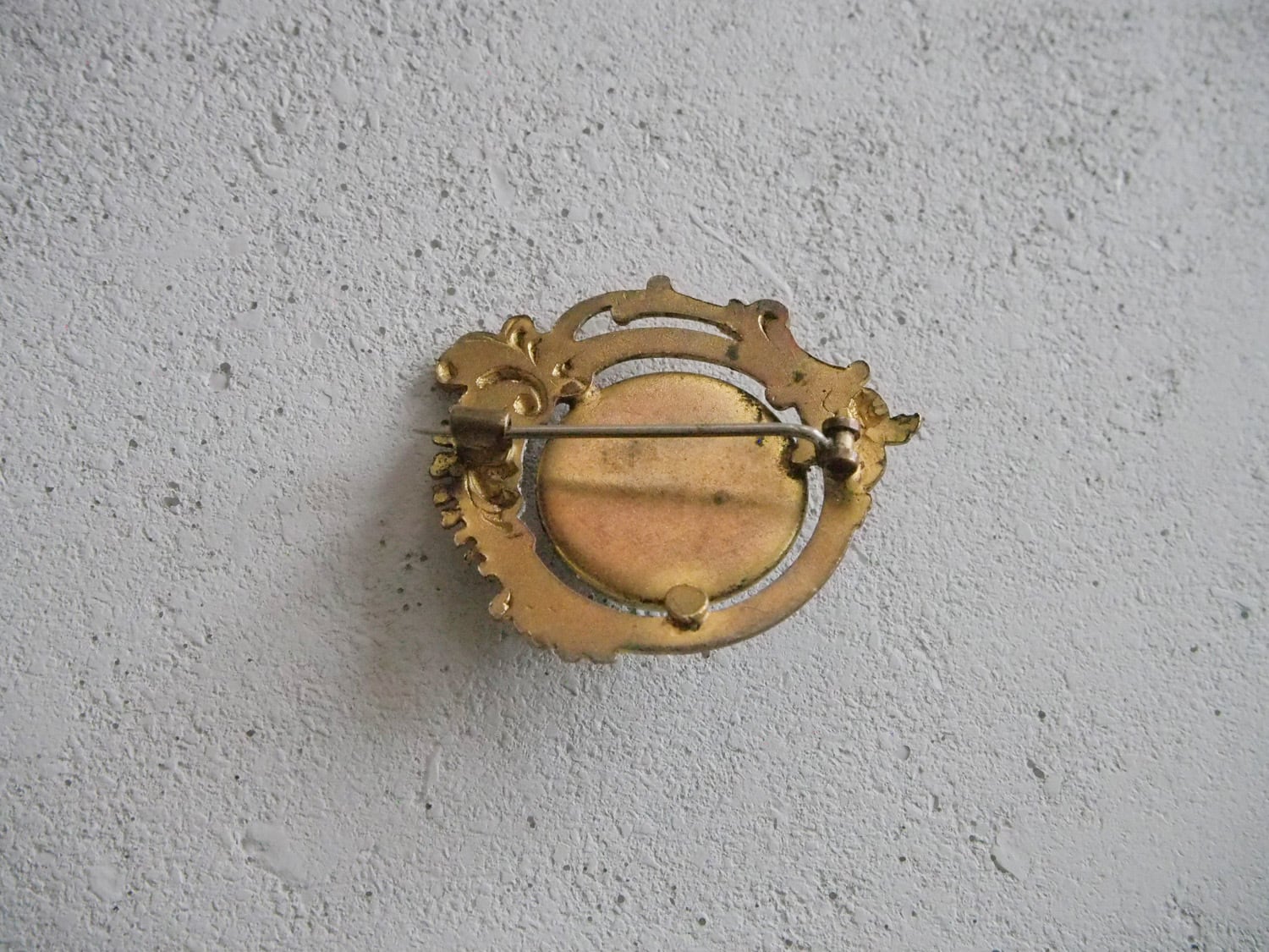 アール・ヌーヴォーのターコイズ色ブローチ | アンティーク