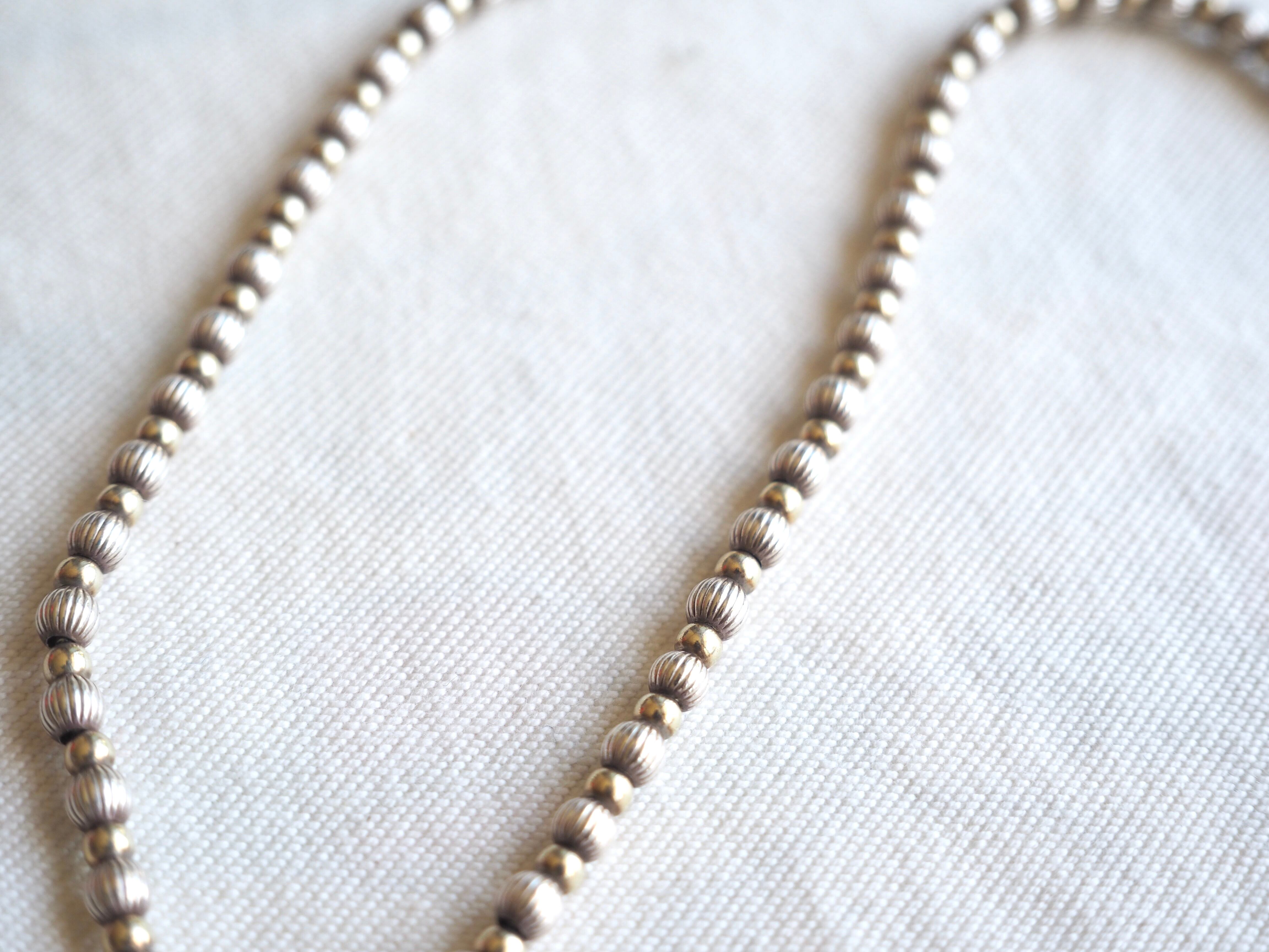 Italy Silver 925 ball chain bracelet