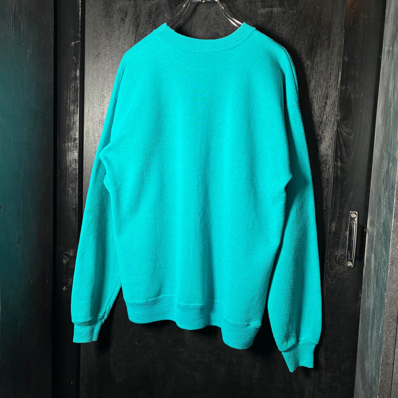 90s USA製 Hanes NBA HORNETS チームスウェット　アイスブルー　ホーネッツ　