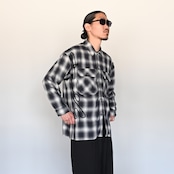 Leh / Embroidery Check Shirts ブラックベーススタイル
