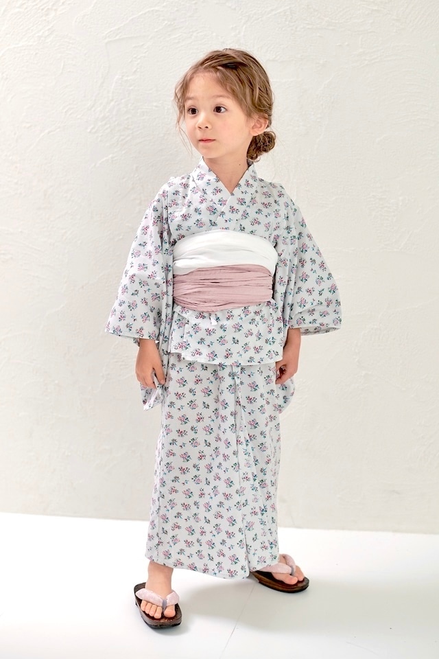 YUKATA long dress〈Light blue〉