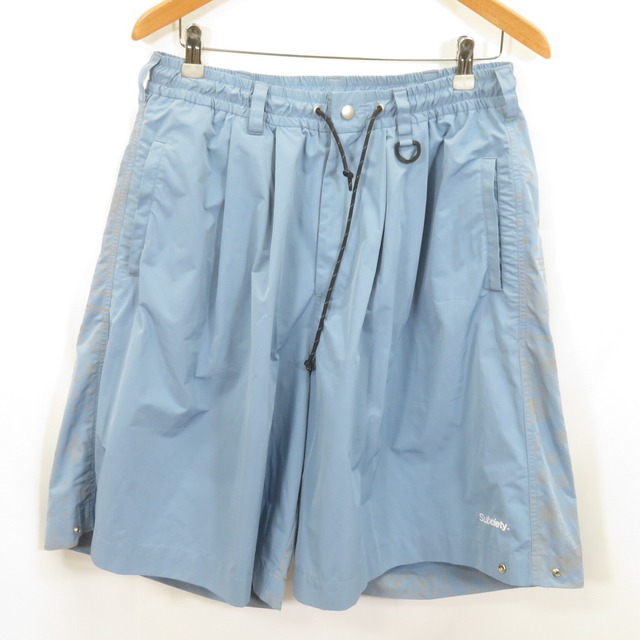 Subciety ペイズリー コーチ ショーツ ショートパンツ sizeL/サブサエティ 美品 0703