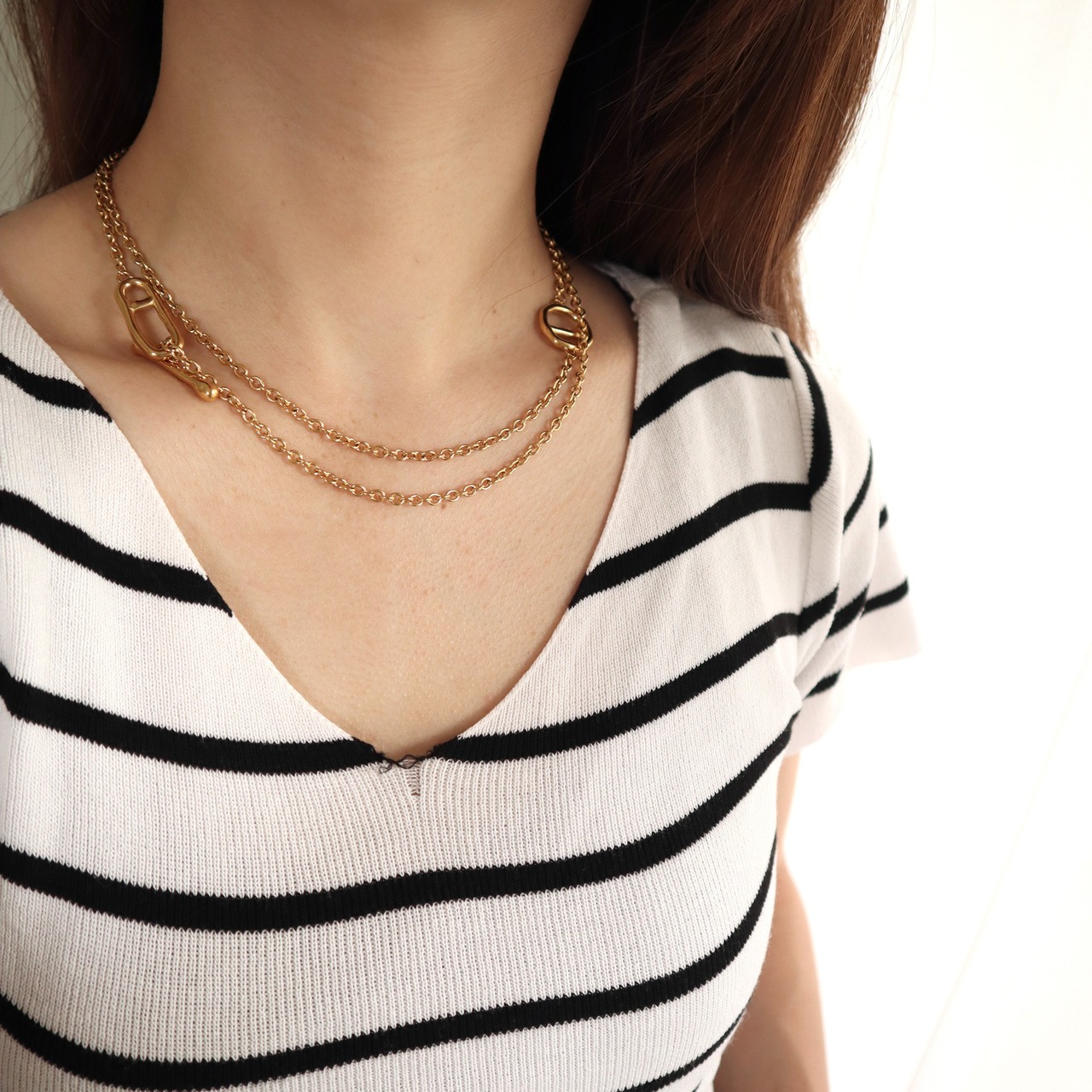 196N　ステンレスラリエット