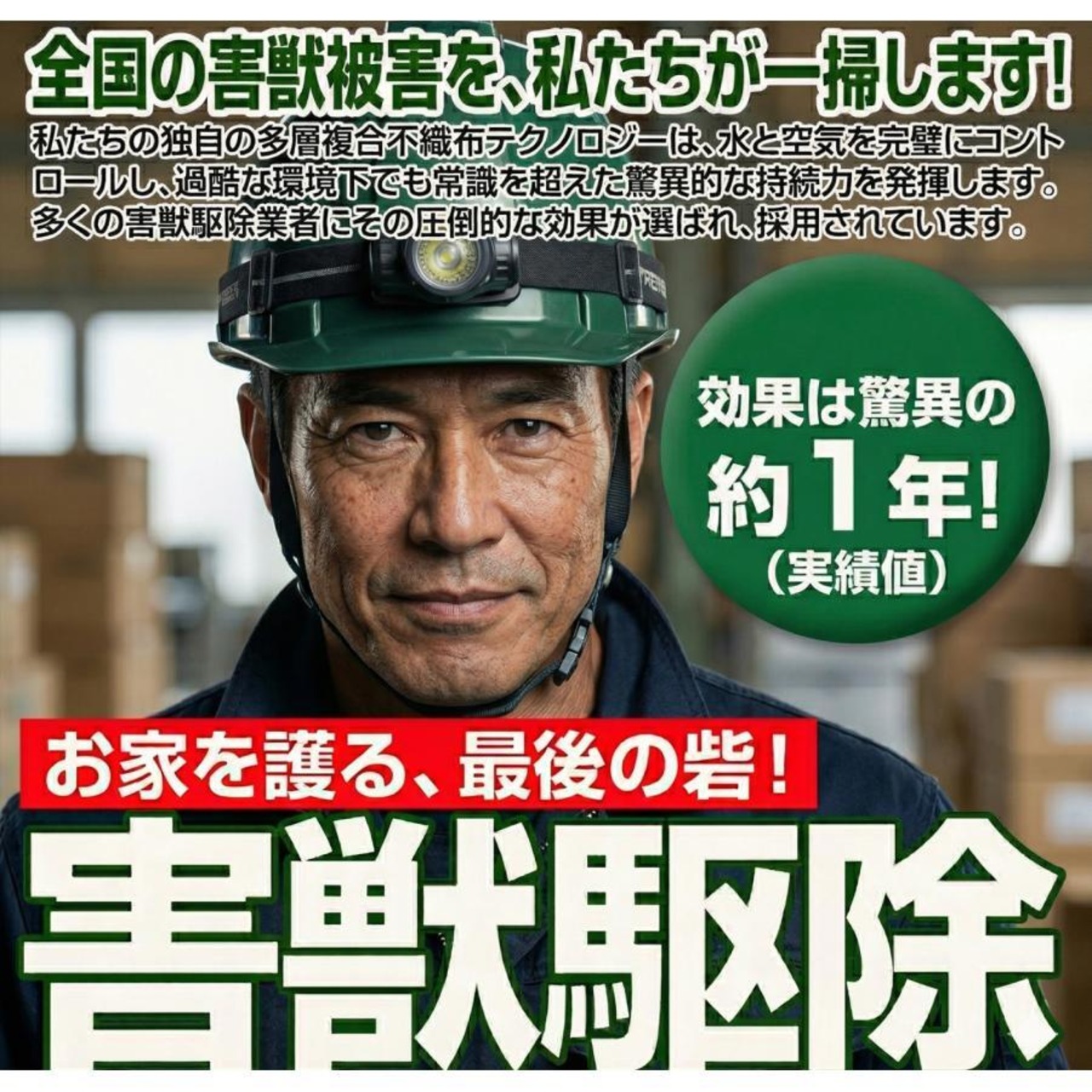 撃退ハクビシン屋外用2026最新版 １０個入 10m用 忌避剤 害獣対策 効果は１年持続 ハクビシン忌避剤 ハクビシンよけ