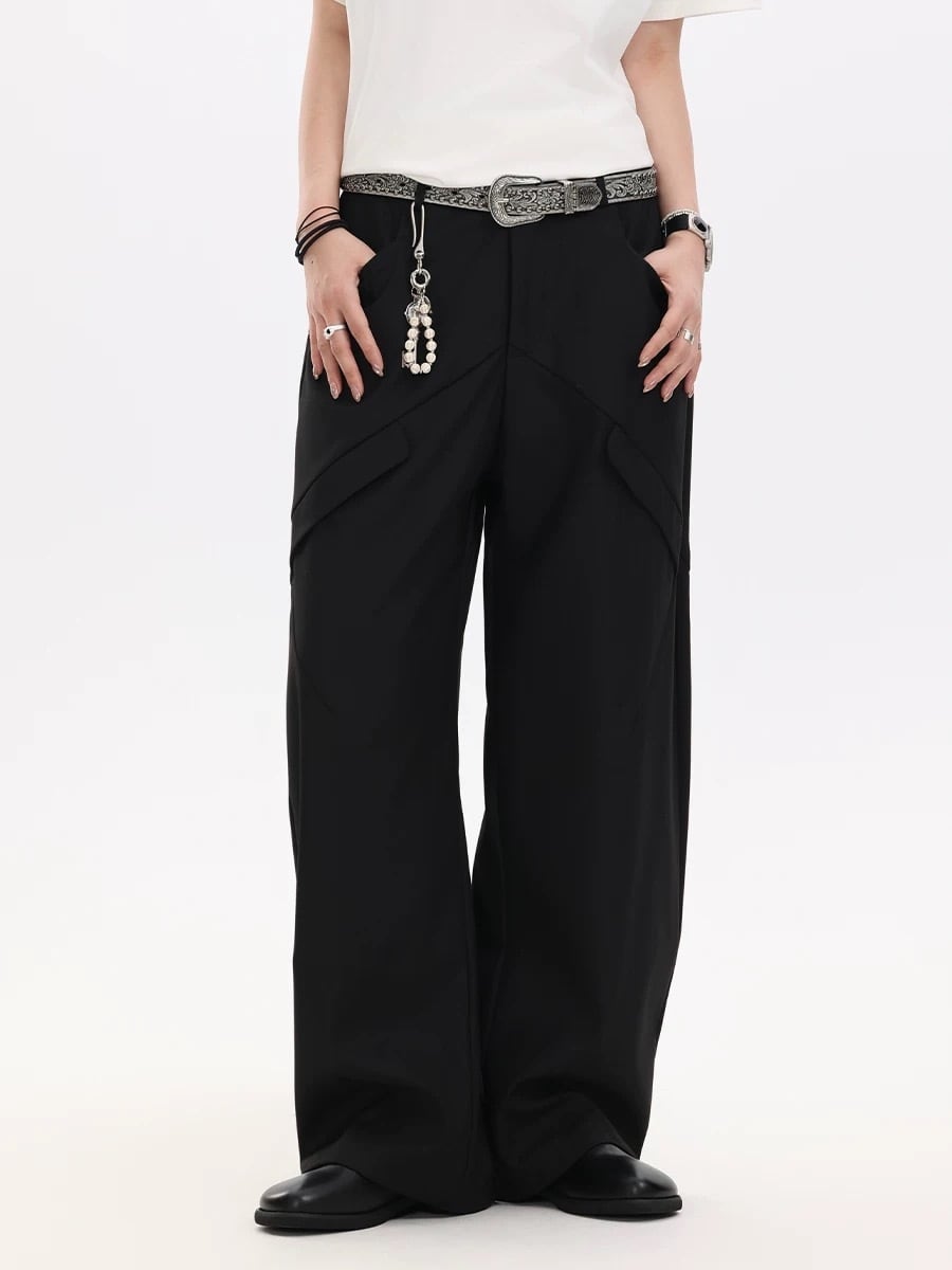 ストラクチャーワイドパンツ / Structure Wide Pants
