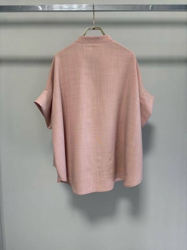 【2月上旬頃入荷次第お届けのご予約】 MARGAUX VINTAGE/マルゴーヴィンテージ スタンドカラーブラウス MG BL - 27017 - S