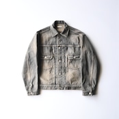 INTÉRIM / SHABBY VINTAGE "2ND" SHUTTLE DENIM SIDE PANEL JACKET