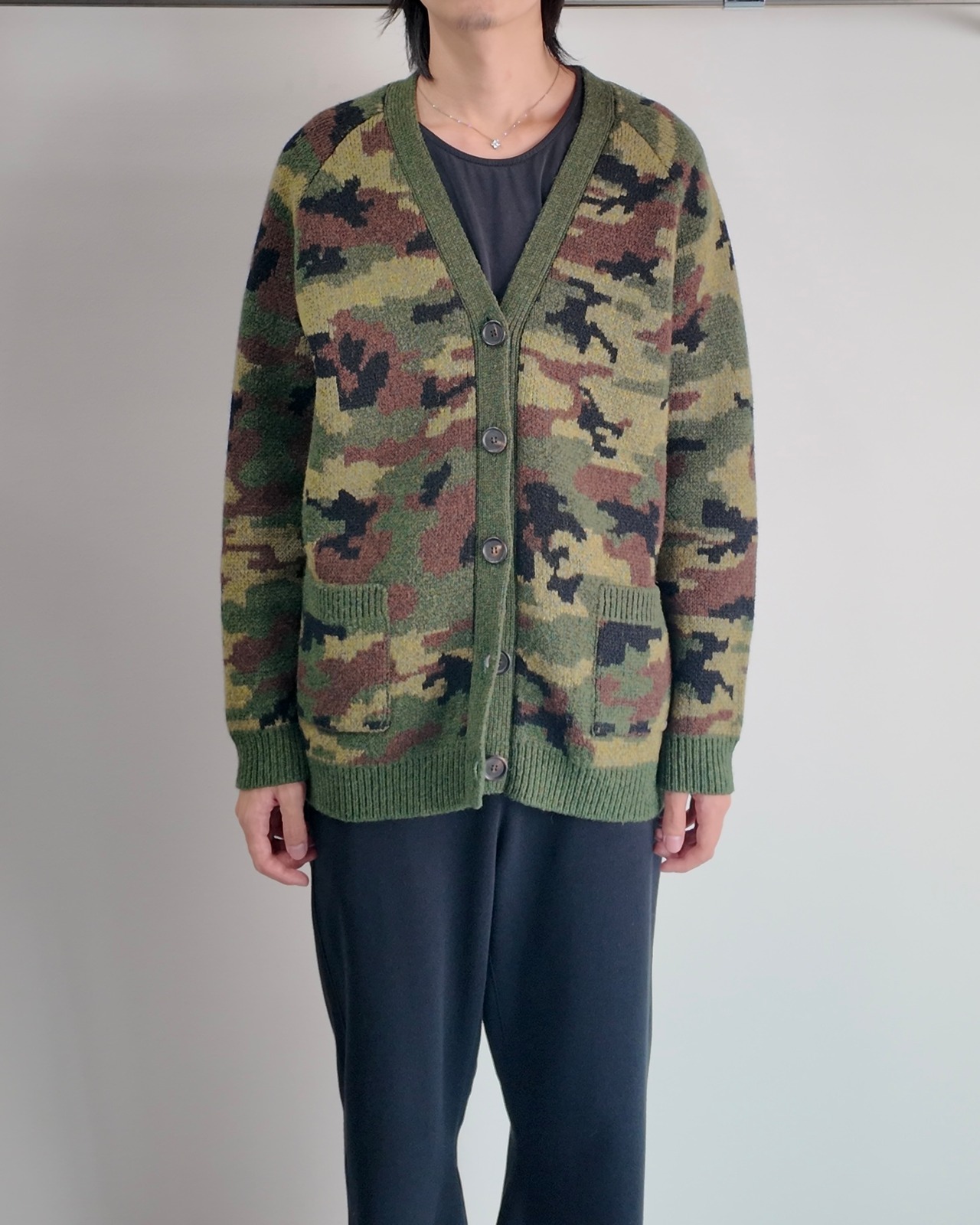 【MIUMIU】camouflage cardigan
