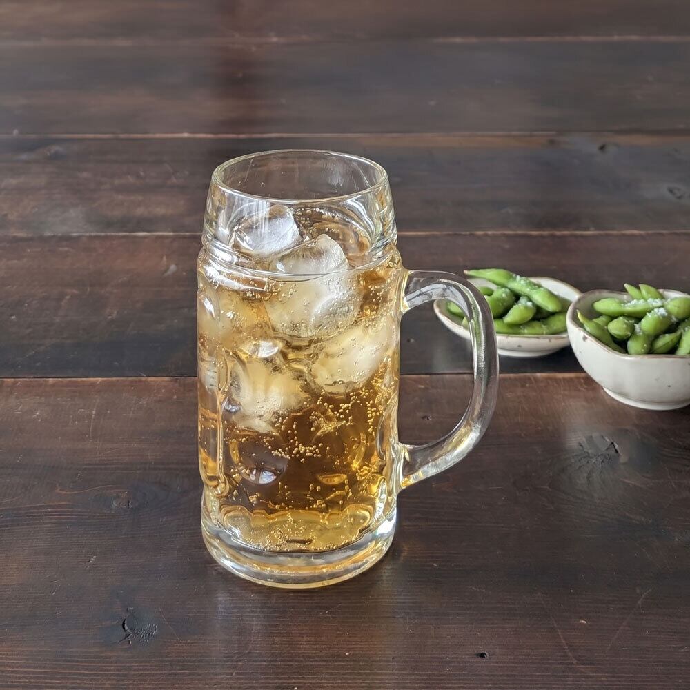 ビールジョッキ ビアマグ 500mlドンビアマグ 0.5L ガラスジョッキ 持ち