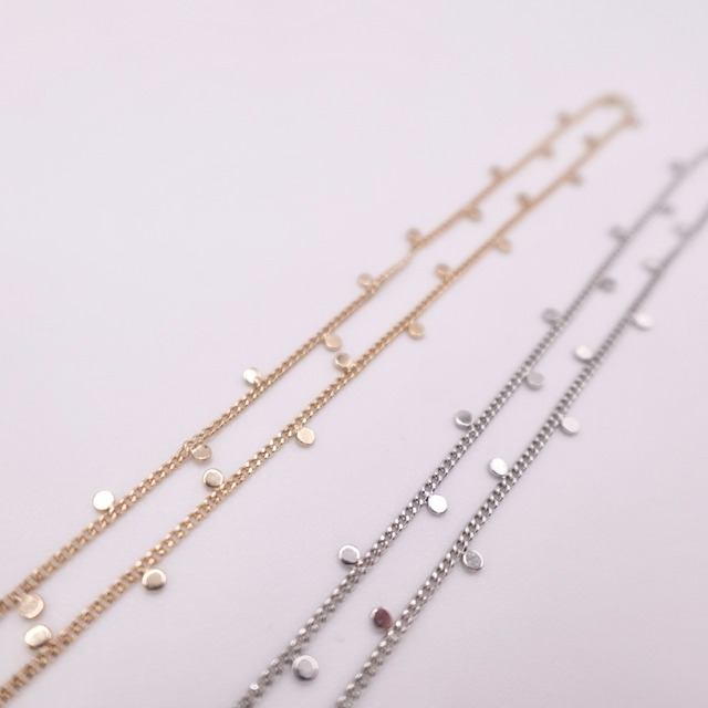 Éclat plate necklace