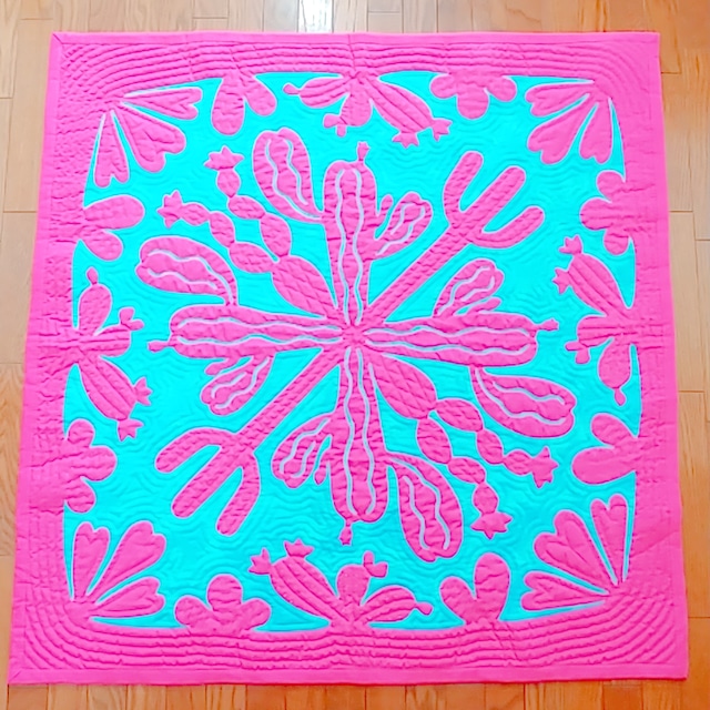 型紙★クリスマスツリーズ 110x110cm