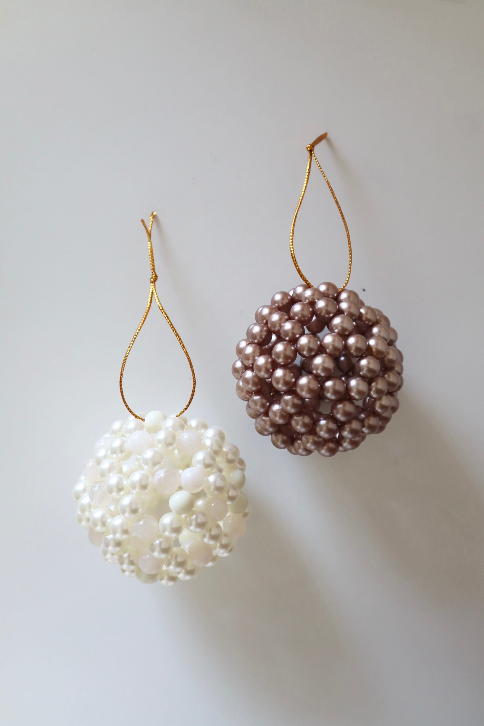 *Holiday collection2025* (受注販売)Leilea Christmas ornament【Pearl ball】
