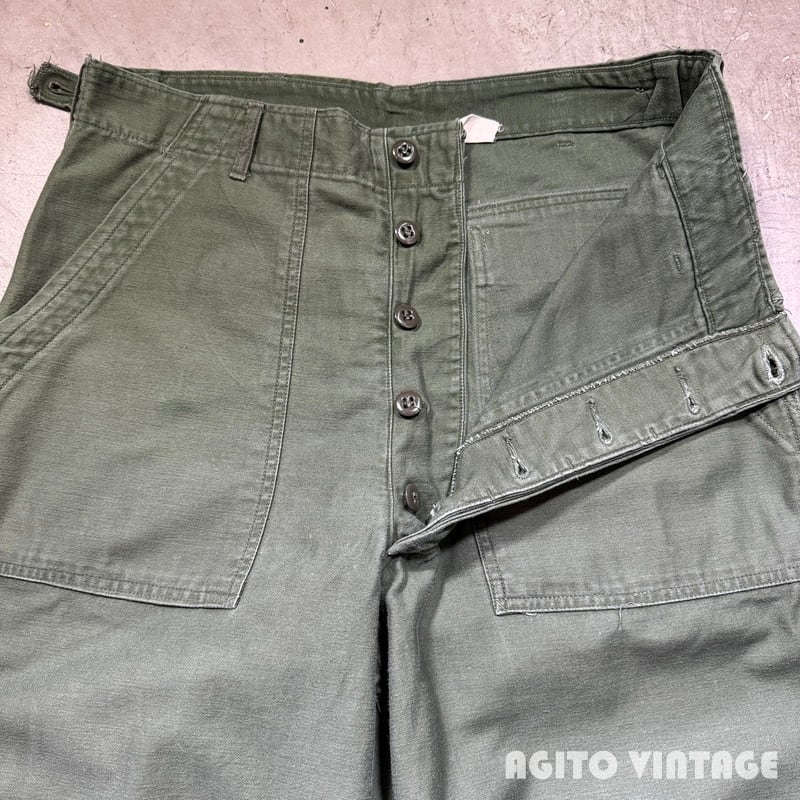 60年代ヴィンテージサイドアジャスター付きベイカーパンツ M 60's