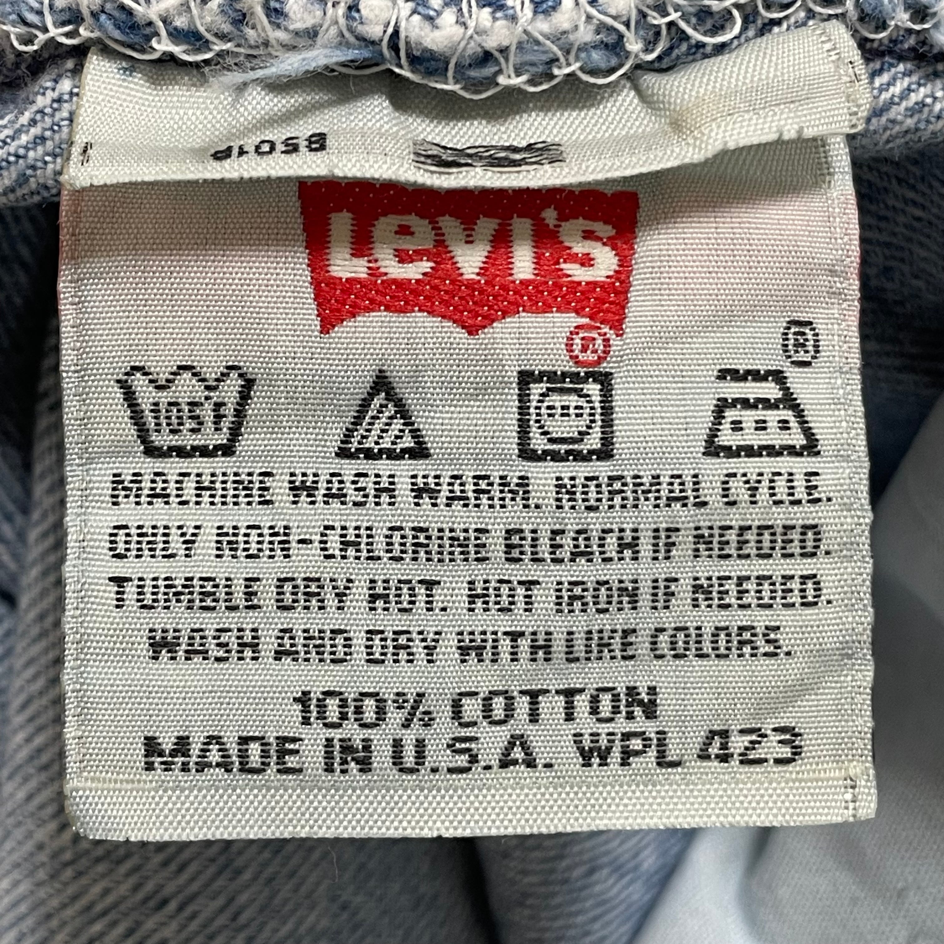 【Levi's/リーバイス】501エルパソ工場製☆MADE IN USA