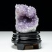 アメジスト クラスター ウルグアイ産 アメシスト 原石 台座付属 ファントム 花型 一点物  182-5529