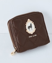 PAUL&JOE ACCESSOIRES : ROUND FASTENER MINI WALLET PJA-W1453