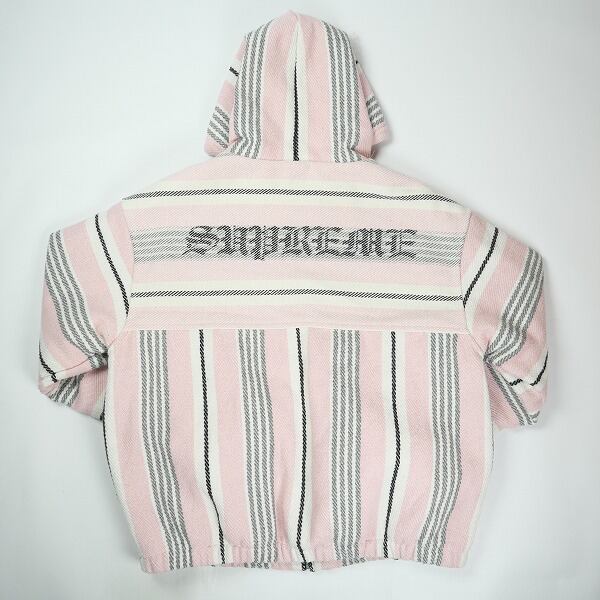 Size【M】 SUPREME シュプリーム 25SS Woven Stripe Hooded