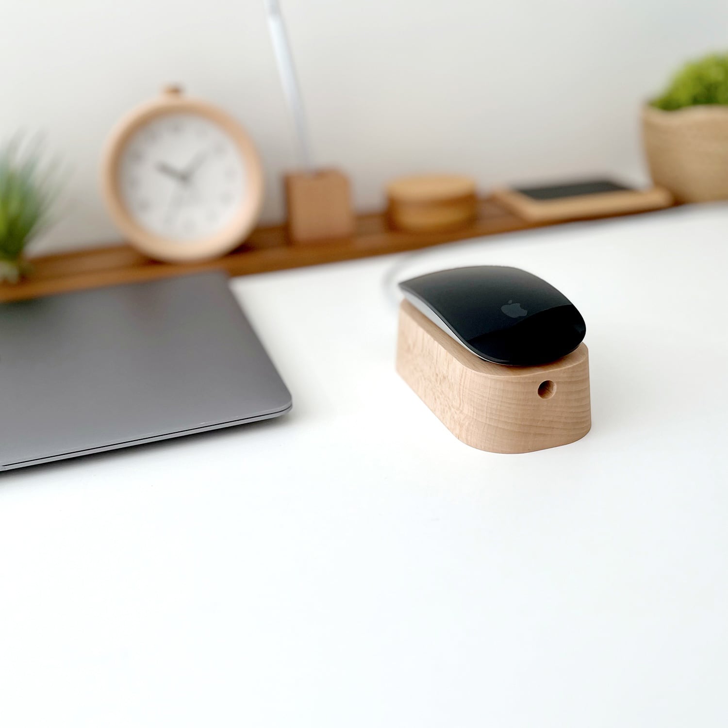 KATOMOKU マウススタンド ビーチ km-143NA | 加藤木工株式会社 online shop