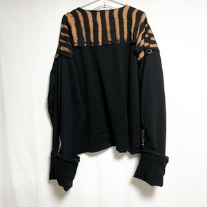 UNFINISHEDガーゼシャツ トレーナー