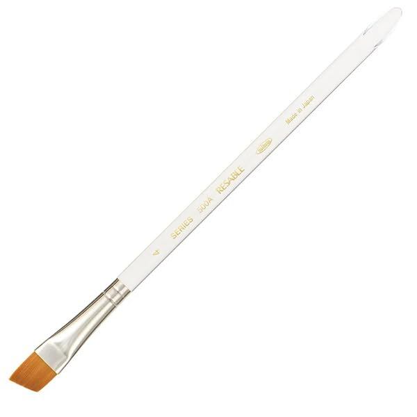 【特価処分】ホルベイン 水彩画筆 リセーブル 500A アングル 4号 203753
