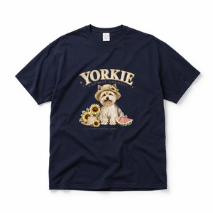 YORKIE SUNLIT GARDEN TEE