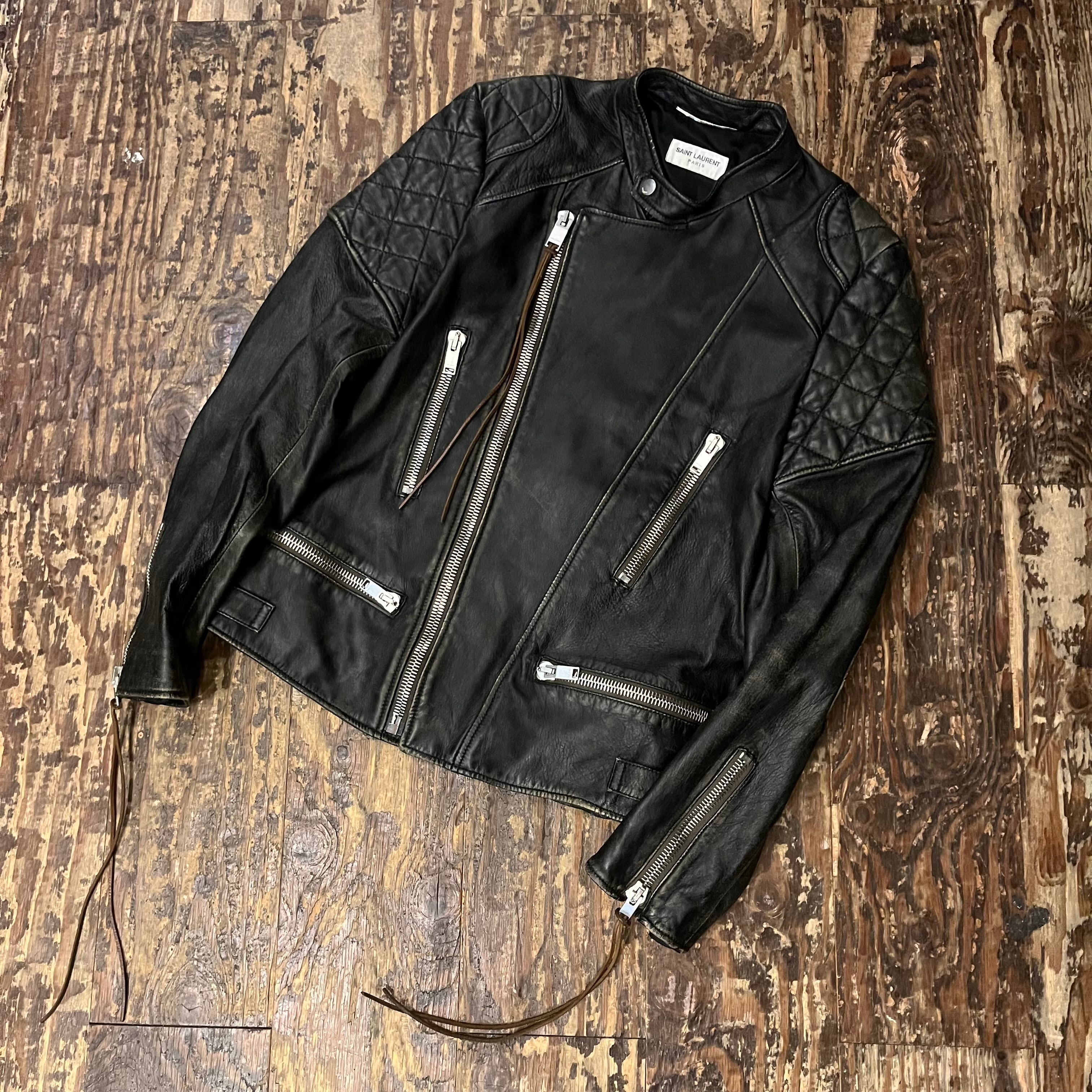 Saint Laurent サンローラン 16AW Biker Riders Jacket エディ期  