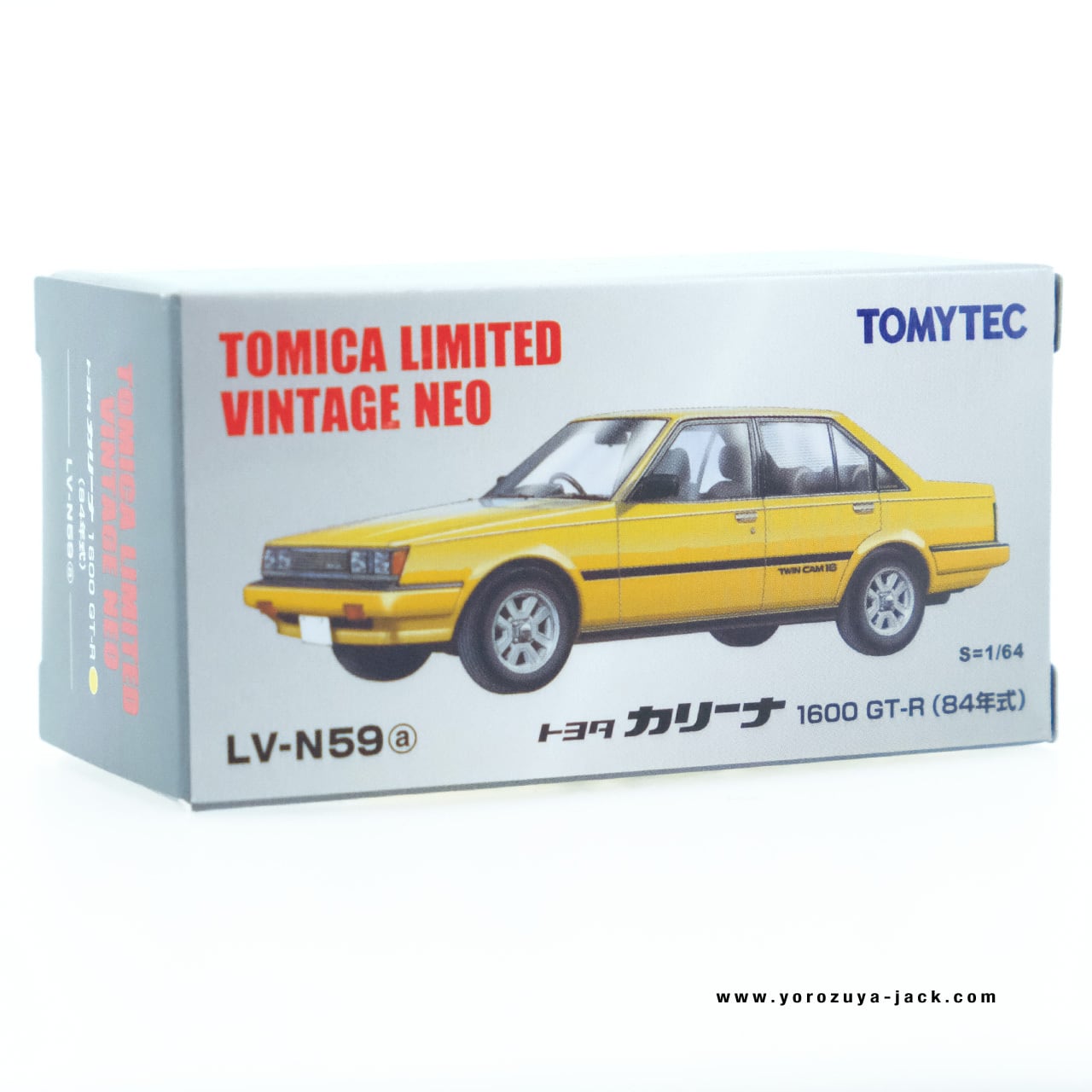 トミカリミテッドヴィンテージネオ LV-N59a トヨタ カリーナ 1600 GT-R