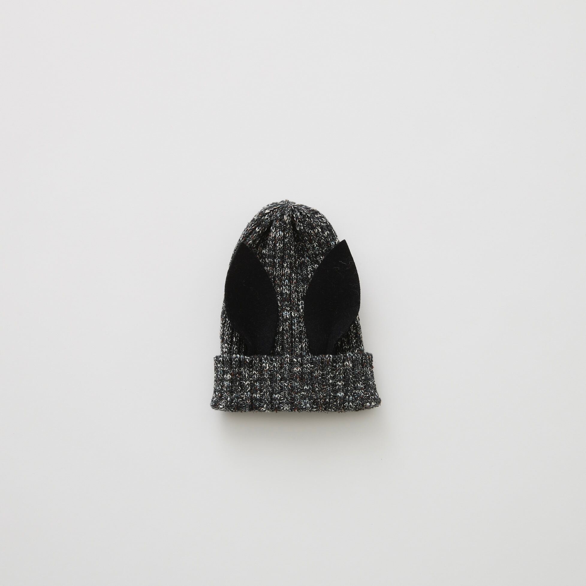 《予約商品 eLfinFolk 2026AW》Nep Yarn Beast Beanie by CA4LA / black / S・M