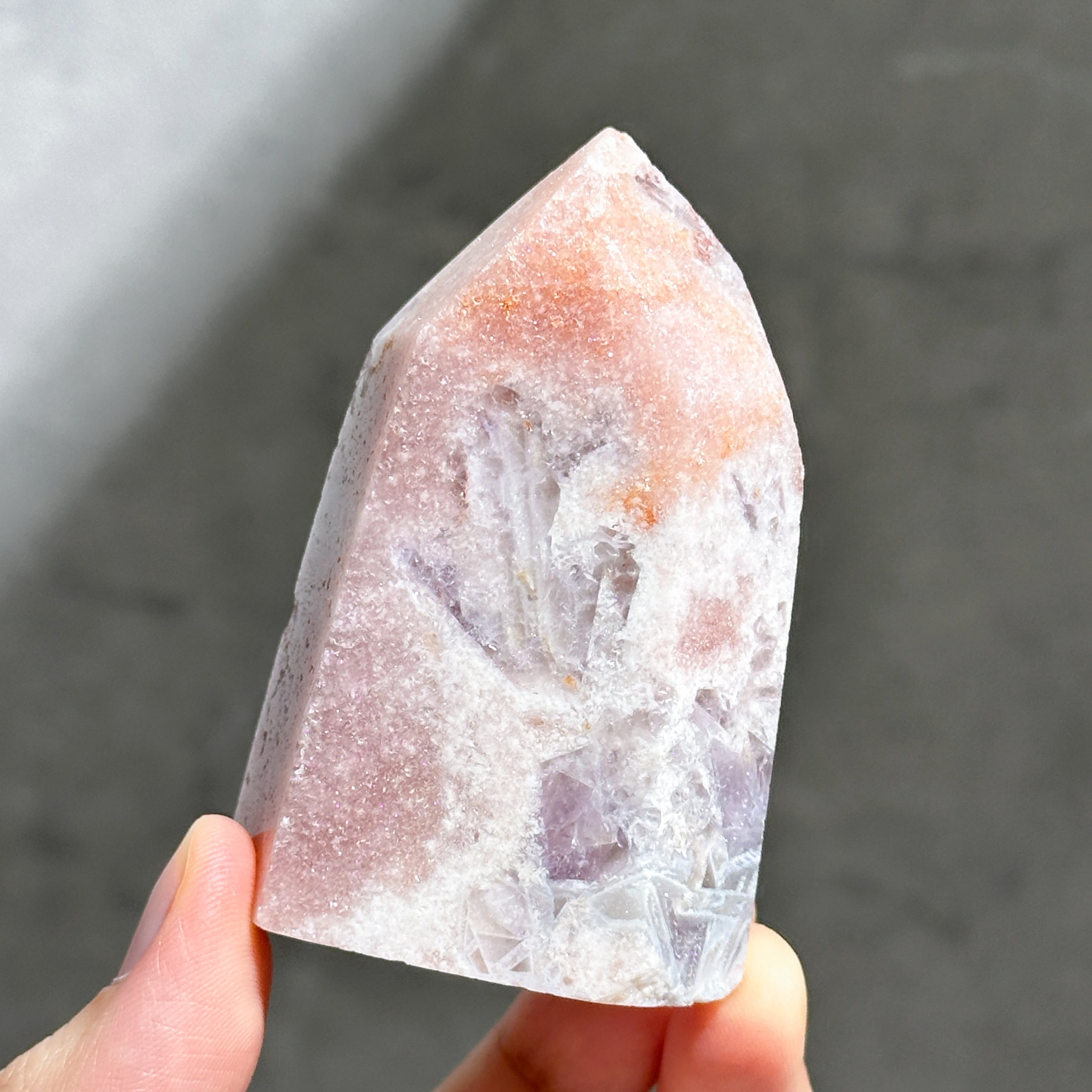 ハイクオリティ】ピンクアメジスト タワー33◇ Pink Amethyst ◇天然石