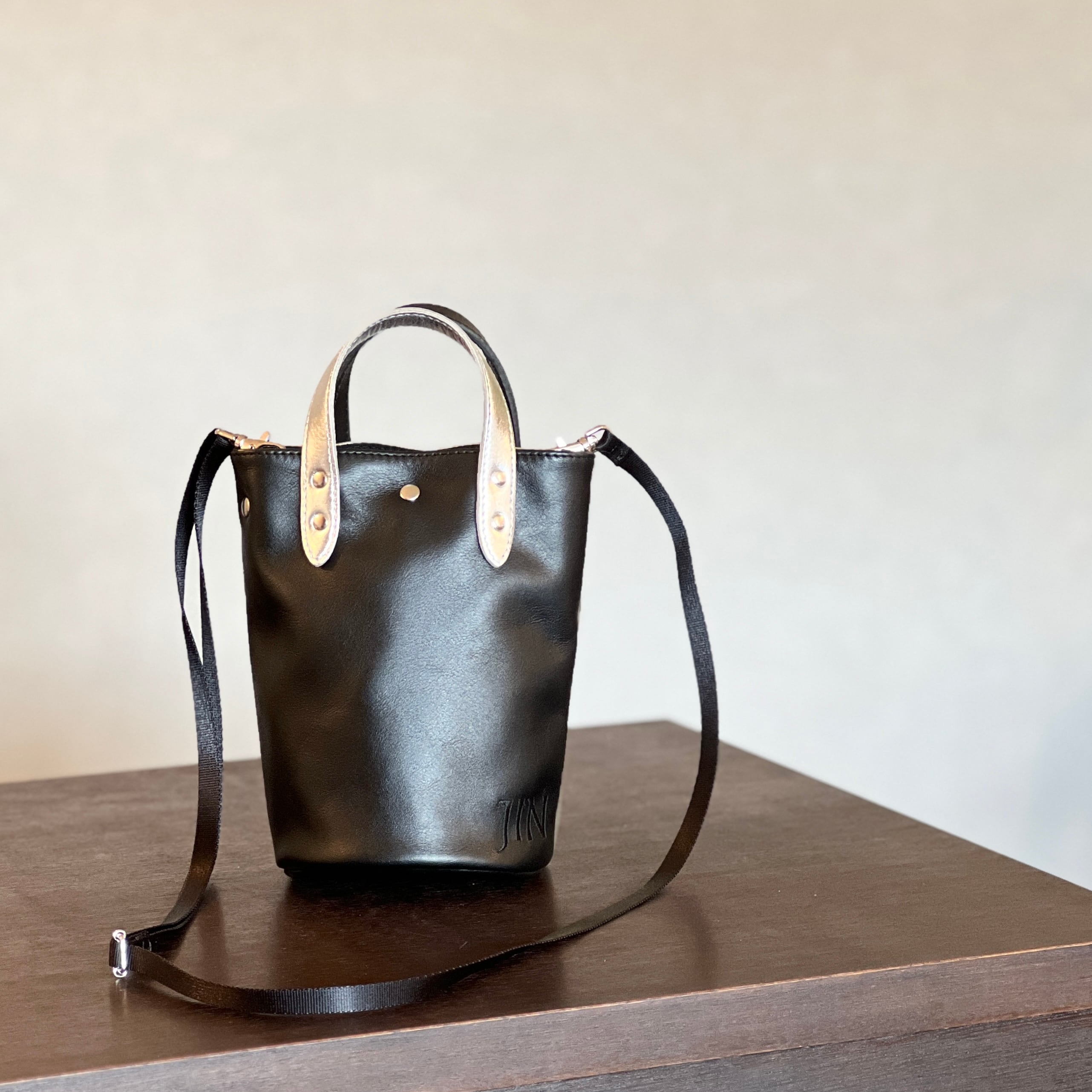 オールレザー バケツバッグミニサイズ 本体 | CUSTOM BAG Milih
