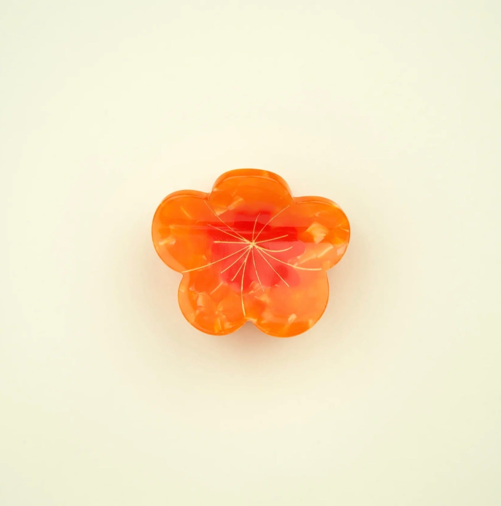 【Coucou Suzette Garden Party collection-Nasturtium mini hair claw-】