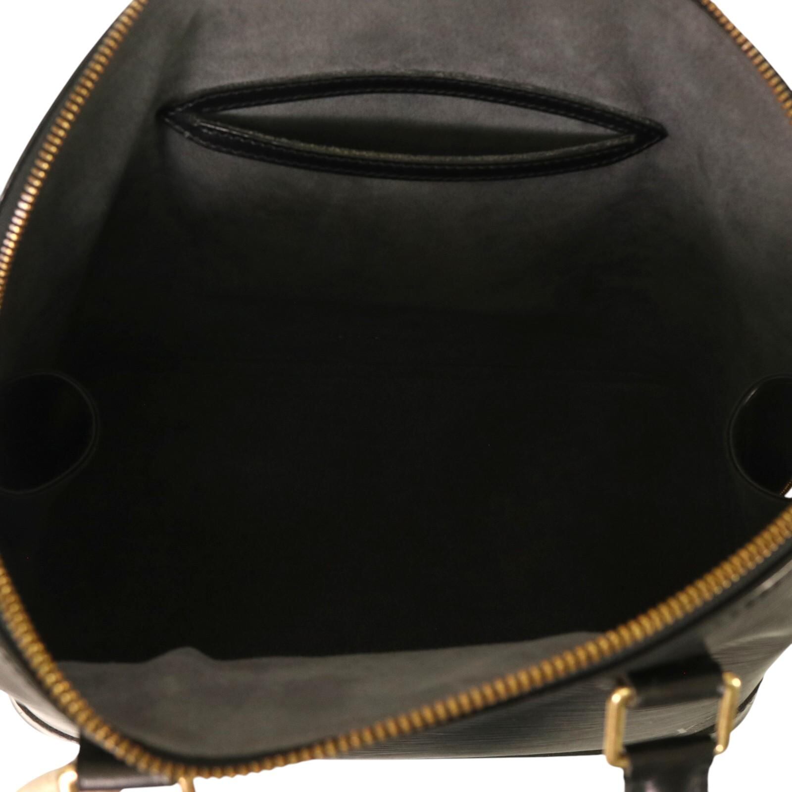 LOUIS VUITTON ルイヴィトン ｱﾙﾏ MI0956 レザー ハンドバッグ ブラック