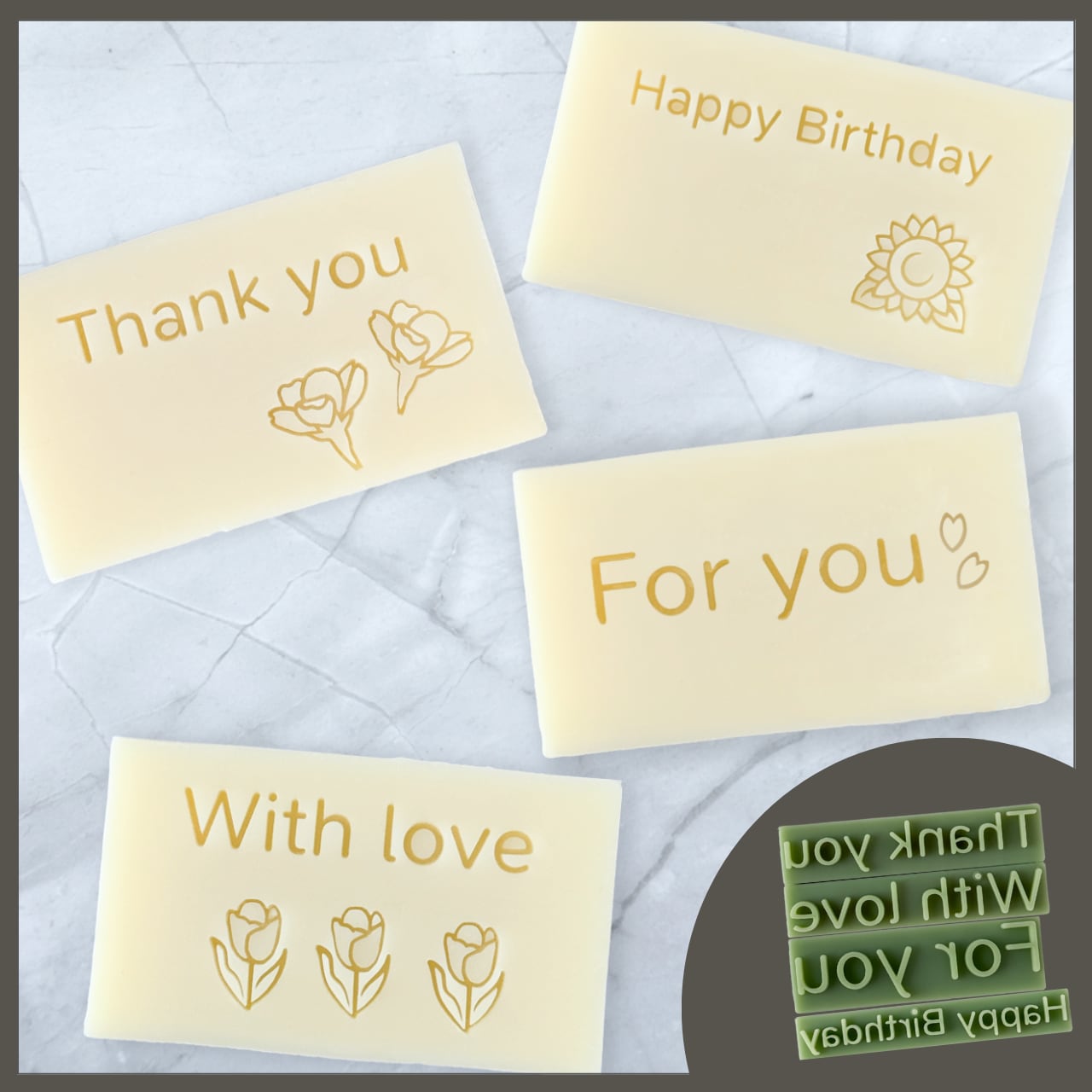 メッセージ文字スタンプ