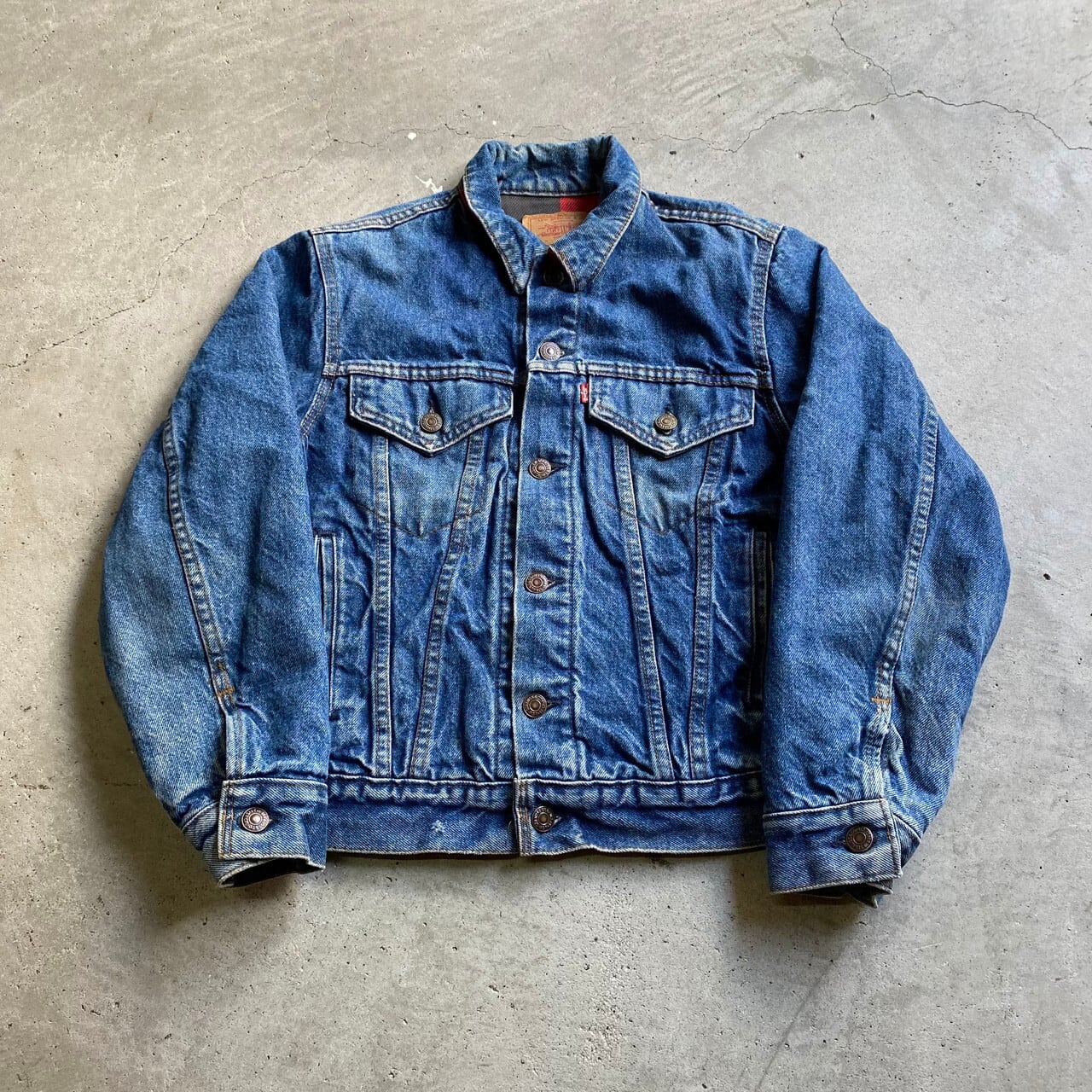 80年代 USA製 Levi's リーバイス 70707 ネルライナー チェック