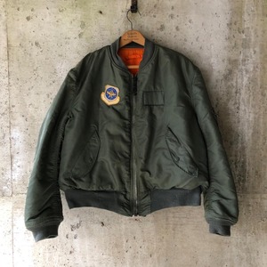 GE52 70s USAF ALPHA MA-1 Eタイプ 1972 実物 XL