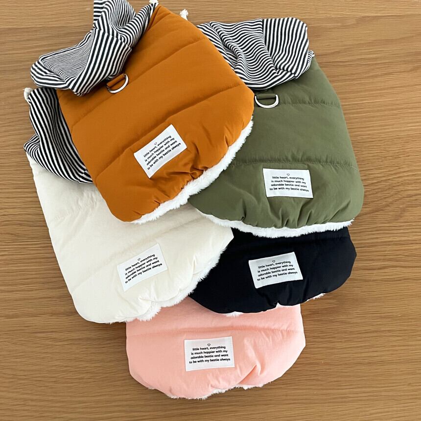 《予約》LH0021 danp hoody padding vest