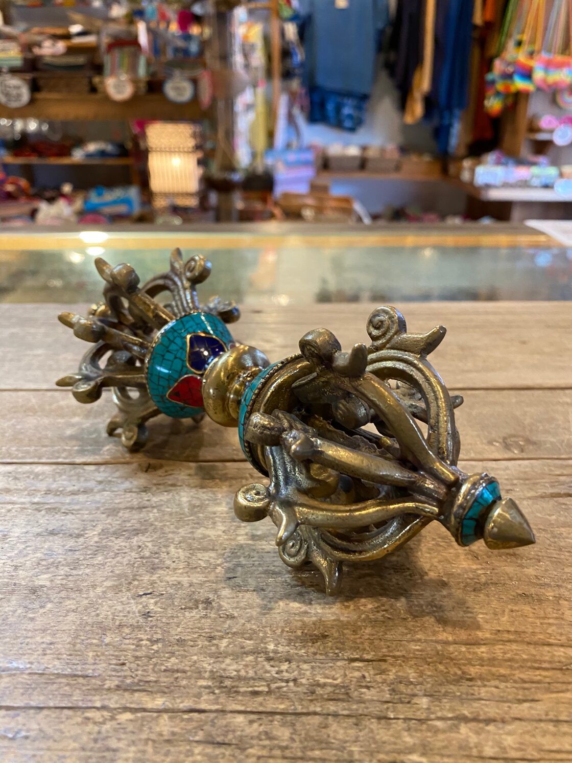 ドルジェ バジュラ 金剛杵 九鈷杵 仏具 法具 19cm 658g NT551 | PAY ID